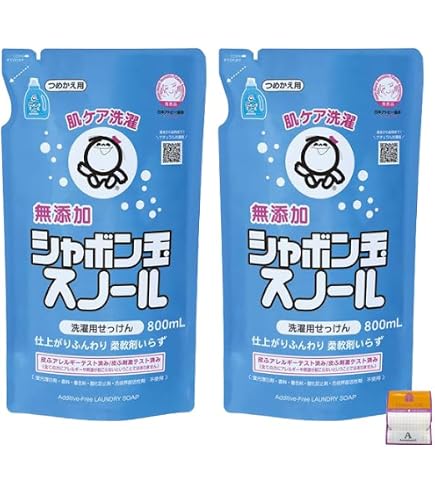 Amazon | シャボン玉スノール つめかえ用 800ml ×2セット | シャボン玉